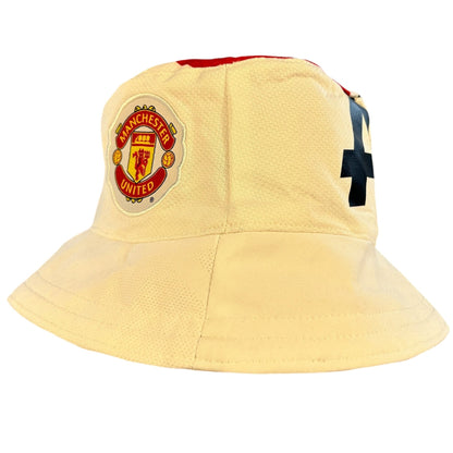 Manchester United 10/11 Upcycled Away Shirt Bucket Hat