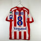 Sporting Gijon 2008-2009 Match Worn Home Shirt - XL - Michel 8