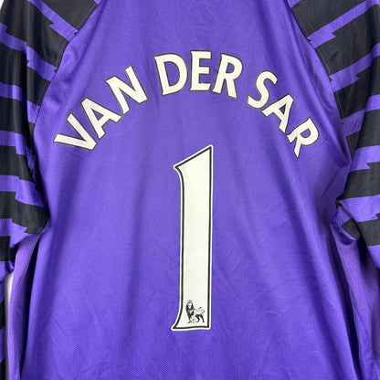 Manchester United 2010/2011 Away Goalkeeper Shirt - Large - Van Der Sar 1