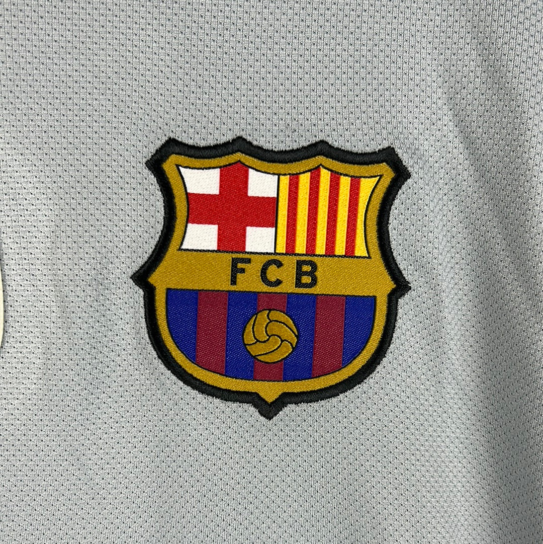 Barcelona 2011/2012 Player Issue Third Goalkeeper Shirt - Valdes 1