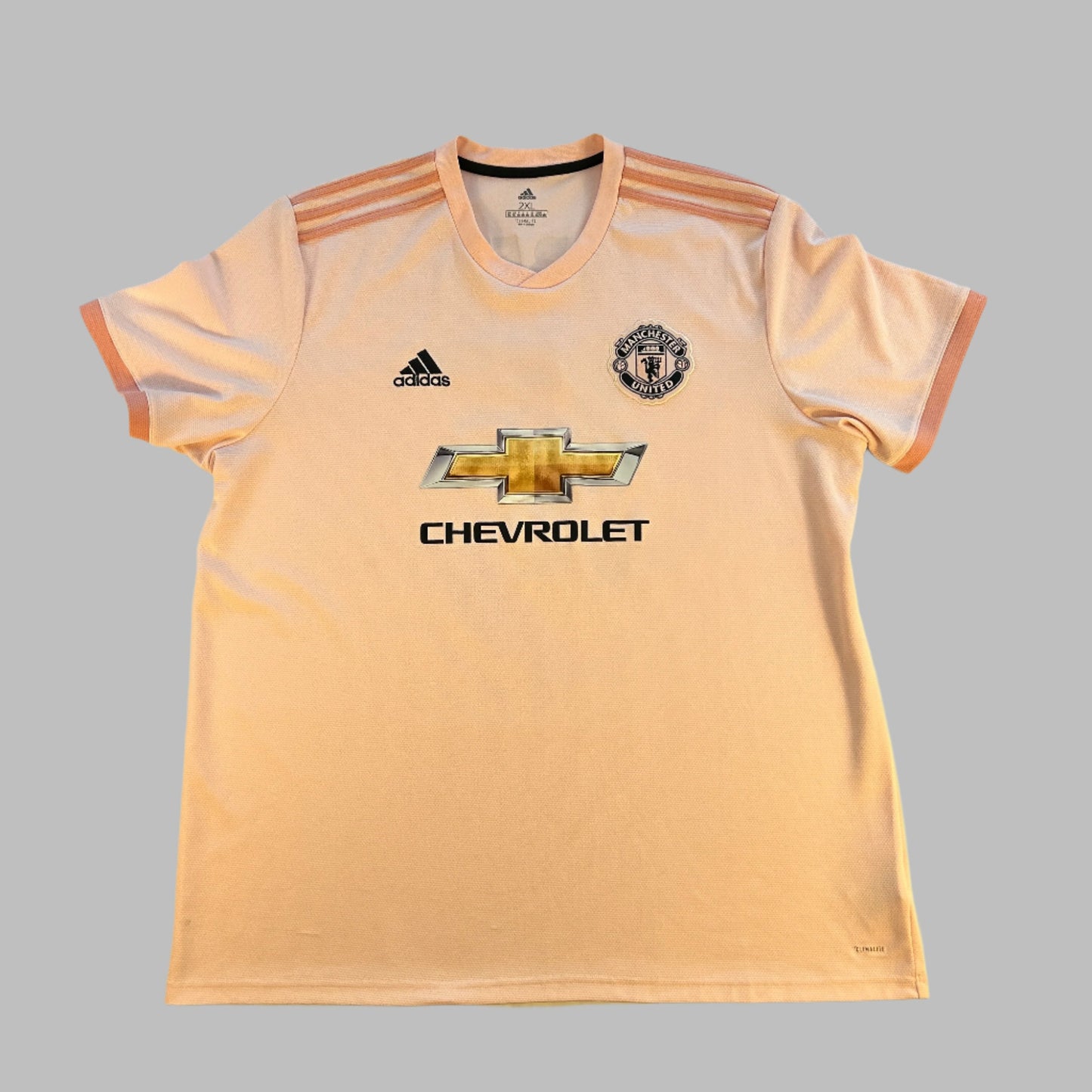 Manchester United 2018/2019 Away Shirt front with Chevrolet sponsor