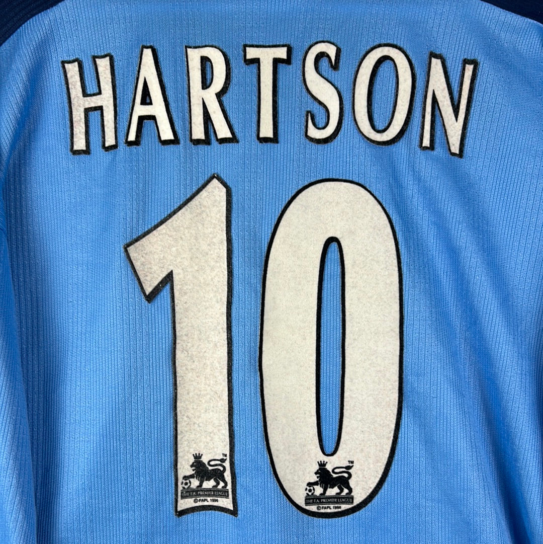 West Ham United 1998-1999 Third Shirt - 2XL - Hartson 10