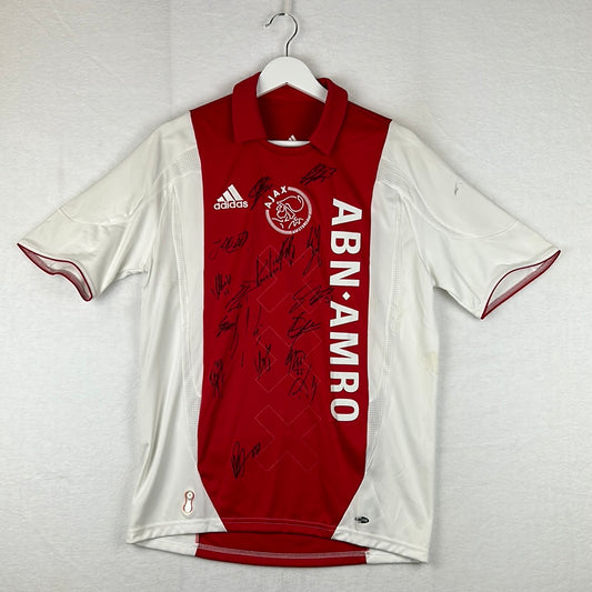 Ajax 2006/2007 Signed Home Shirt