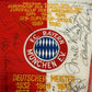 Vintage 1995/96 Bayern Munich Signed Pennant