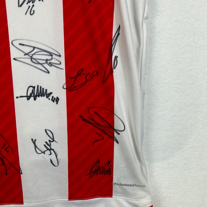 Stoke City 2021/2022 Signed Home Shirt