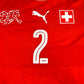 Switzerland 2008 Player Issue Home Shirt - Steinemann 2