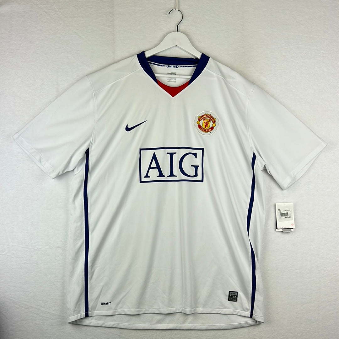 Manchester United 2008/2009 Away Shirt - XXL - BNWT