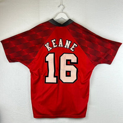 Manchester United 1996/1997 & 1997/1998 Home Shirt - XL - Keane 16