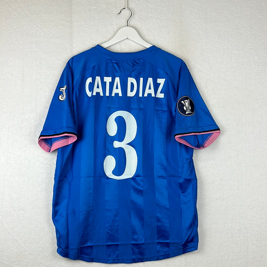 Getafe 2007/2008 Player Issue Fourth Shirt - Cata Diaz 3