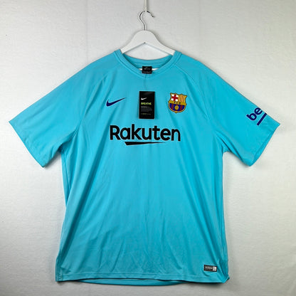 Barcelona 2017-2018 Away Shirt - XXL - BNWT - Fans Version - Messi 10