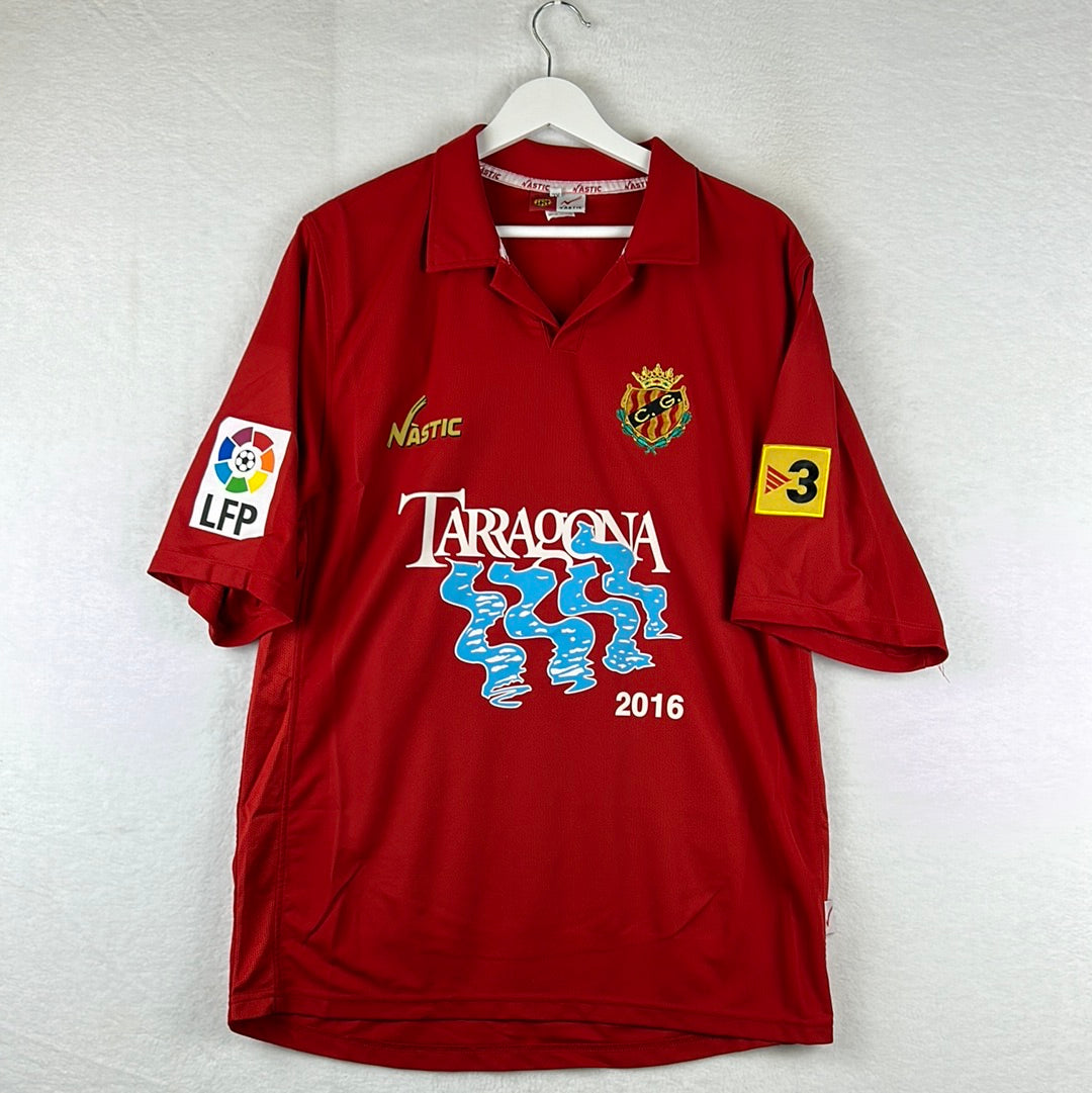 Gimnastic 2006-2007 Match Worn Home Shirt - Extra Large - Matellan 16