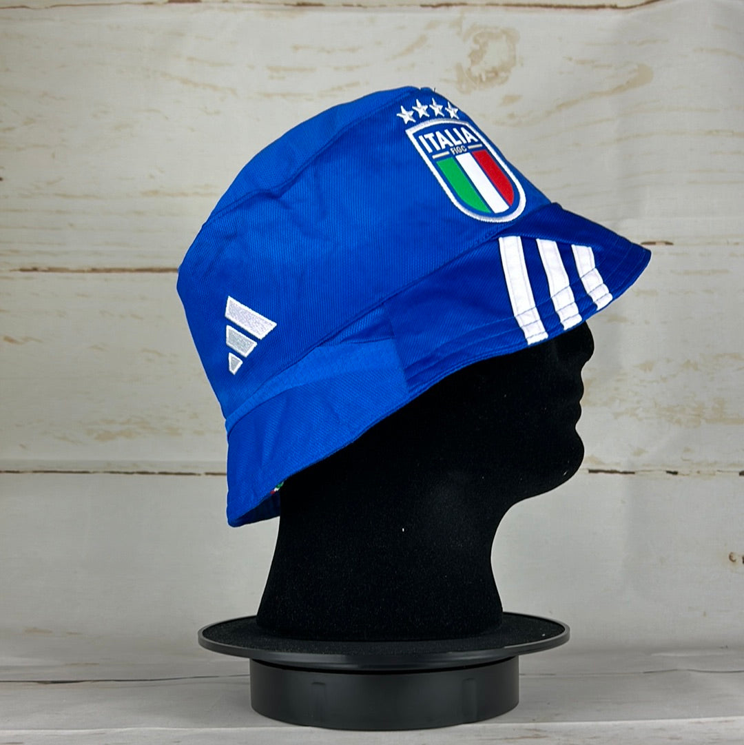 Italy 23 Upcycled Home Shirt Bucket Hat