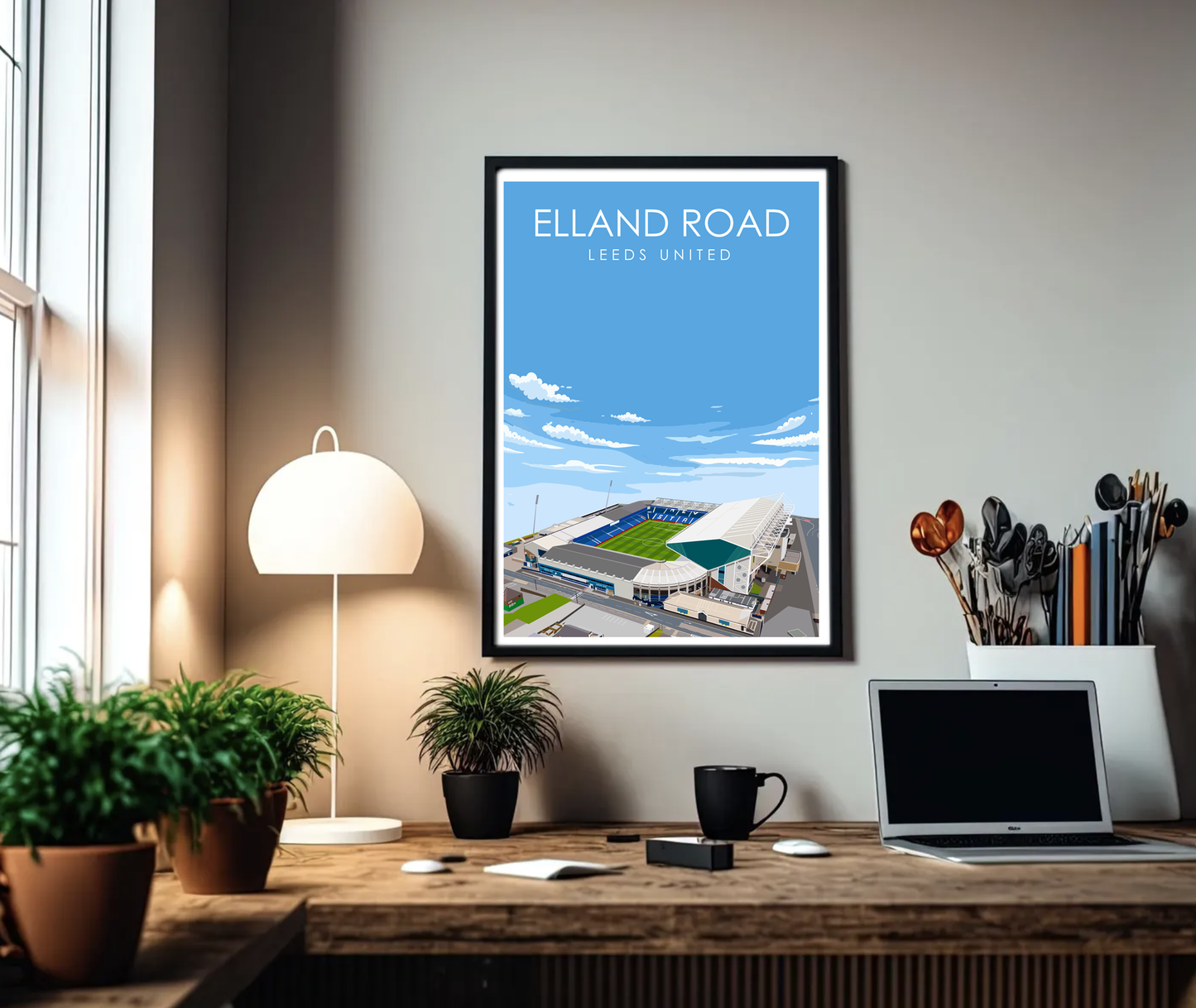 Elland Road A3 Print