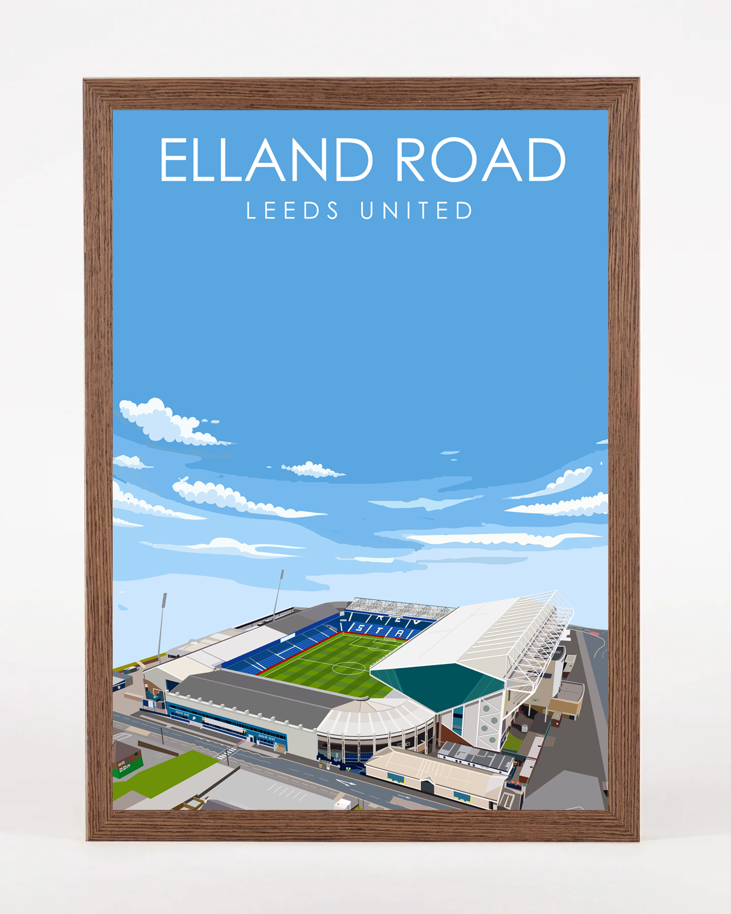 Elland Road A3 Print