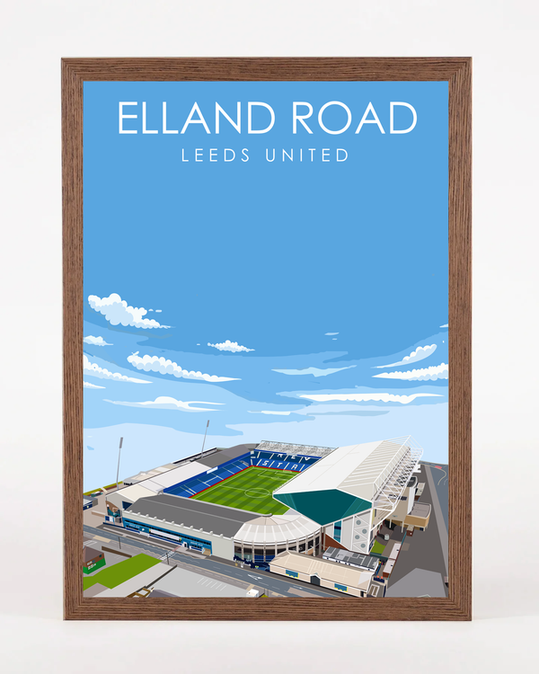 Elland Road A3 Print – Casual Football Shirts
