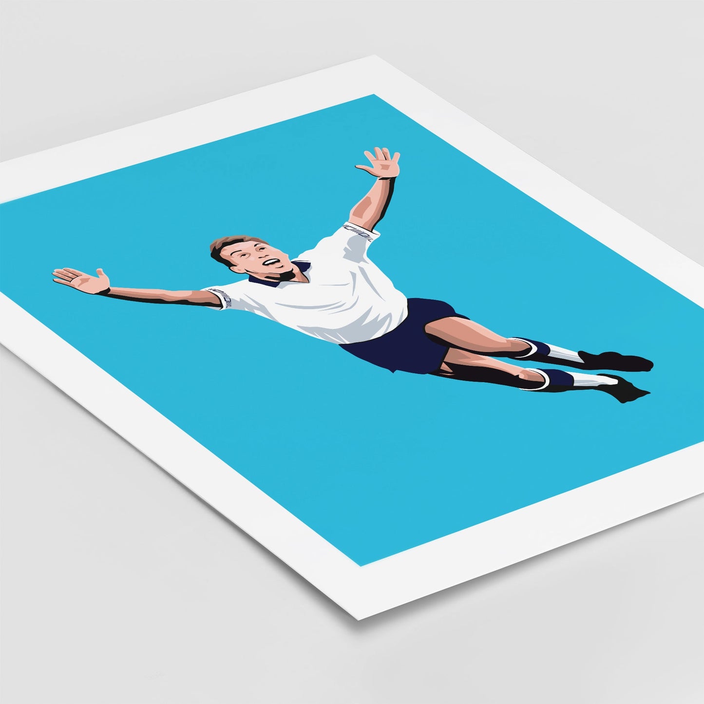 England 1990 Platt Print