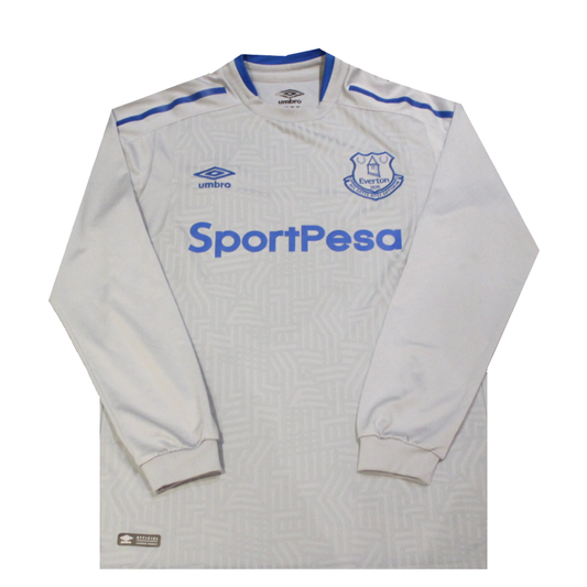 Everton 2017-2018 Away Shirt L/S (Excellent) M