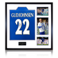 Eidur Gudjohnsen Signed Chelsea Shirt Elite Frame