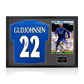 Eidur Gudjohnsen Signed Chelsea Shirt Classic Frame