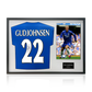 Eidur Gudjohnsen Signed Chelsea Shirt Classic Frame