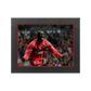 Emile Heskey Signed Liverpool 16x12 Image Deluxe Mount