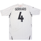 England 2008-2009 Home Shirt Steven Gerrard 4 (Excellent) L