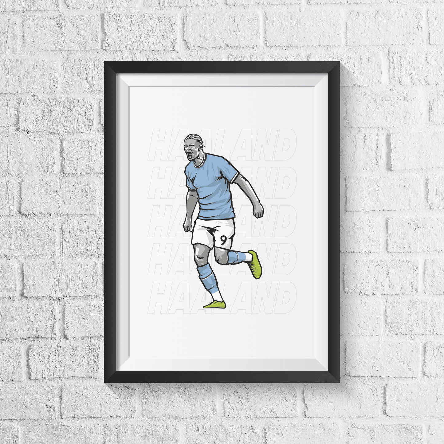 Erling Haaland Print