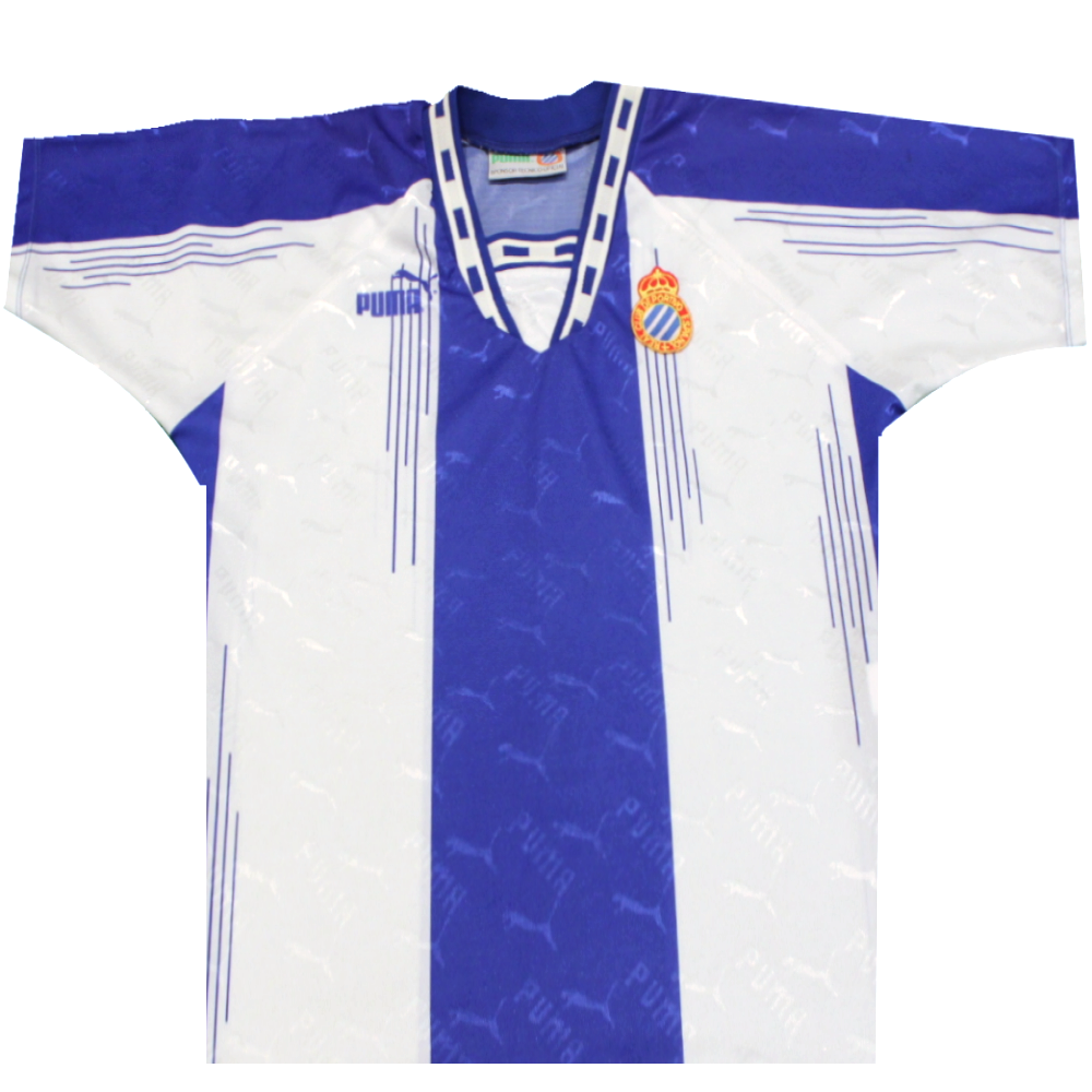 Espanyol 1994-1995 Home Shirt (Excellent) M