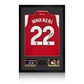 Ethan Nwaneri Signed Arsenal Shirt Premium Frame