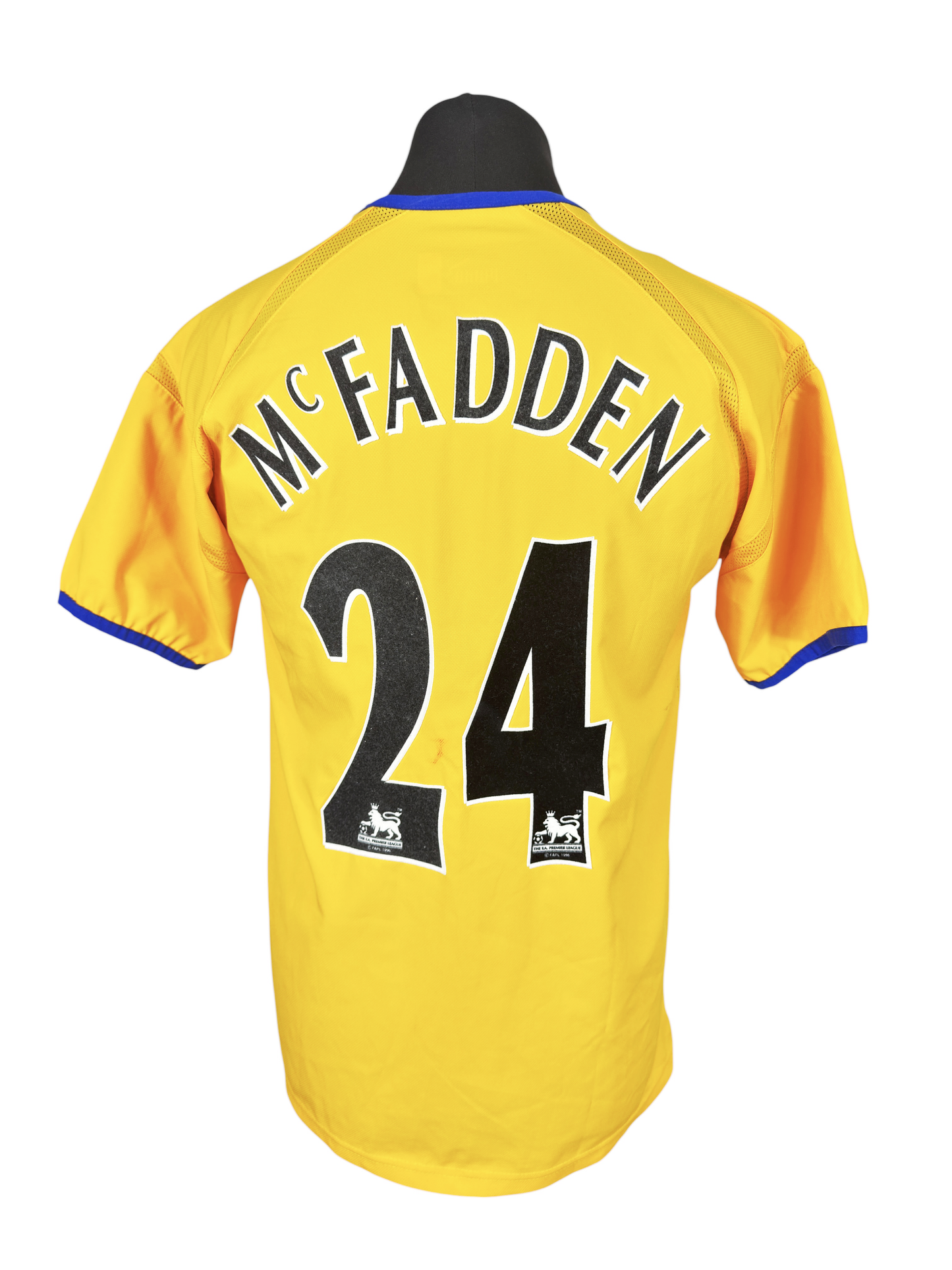Everton 2003-04 Away Shirt - Size XS (S Fit) - McFadden 24