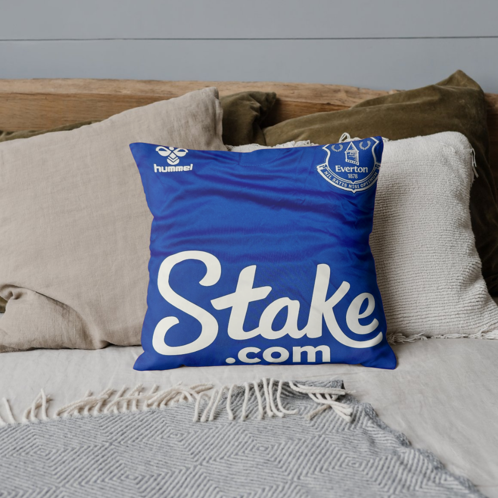 Everton FC Upcycled Cushion Cover