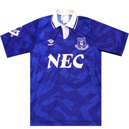 Everton 1991-1992 Home Shirt (Excellent) L