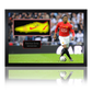 Patrice Evra Signed Boot Iconic Frame