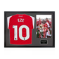 Eberechi Eze Signed Arsenal Champions Shirt Classic Frame (ACG Cert)