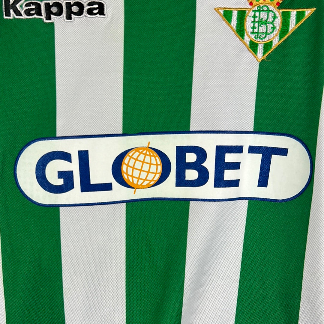 Real Betis 2005/2006 Player Issued Home Shirt - Oliveria 12