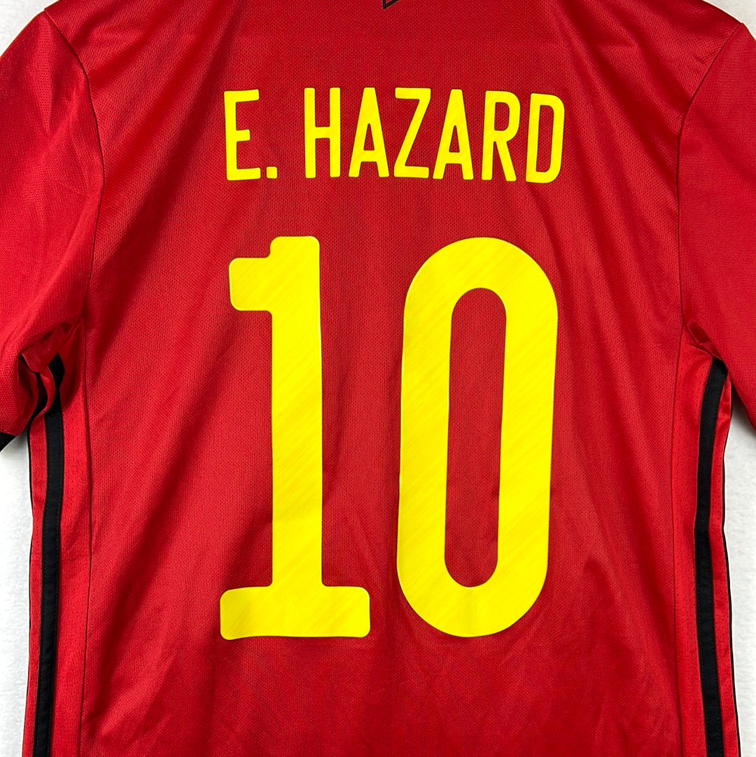 Belgium 2020/2021 Home Shirt - Small - Very Good Condition - Hazard 10