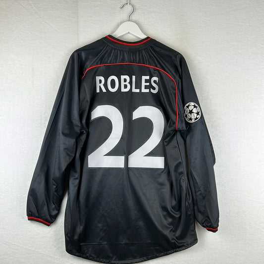 Real Mallorca 2001-2002 Match Worn CL Third Shirt - XL - Robles 22