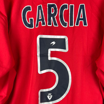 Osasuna Player Issue 2004/2005 L/S Home Shirt - XL - Garcia 5