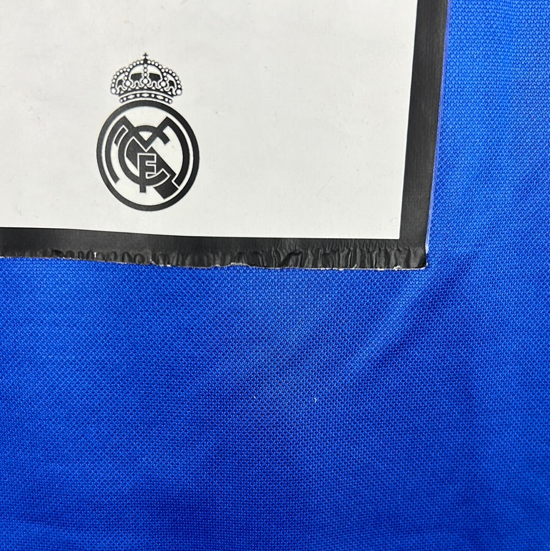 Real Madrid 2002/2003 Player Issue Third Shirt - M.Salgado 2 - Long Sleeve