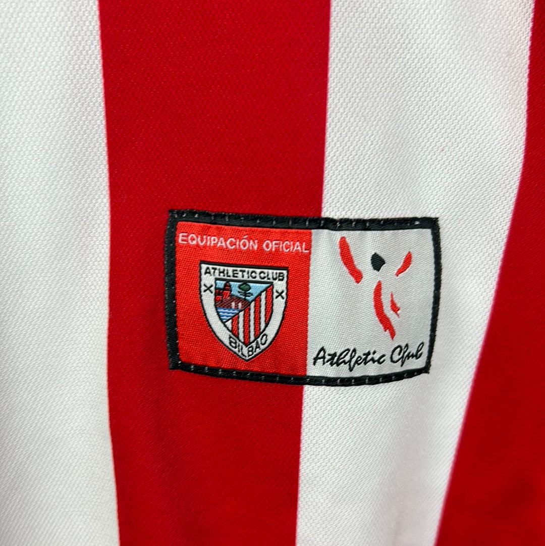 Athletic Bilbao 2006/2007 Player Issue Home Shirt - Yeste 10