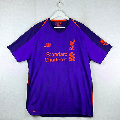 Liverpool 2018/2019 Away Shirt - Extra Large - Virgil 4