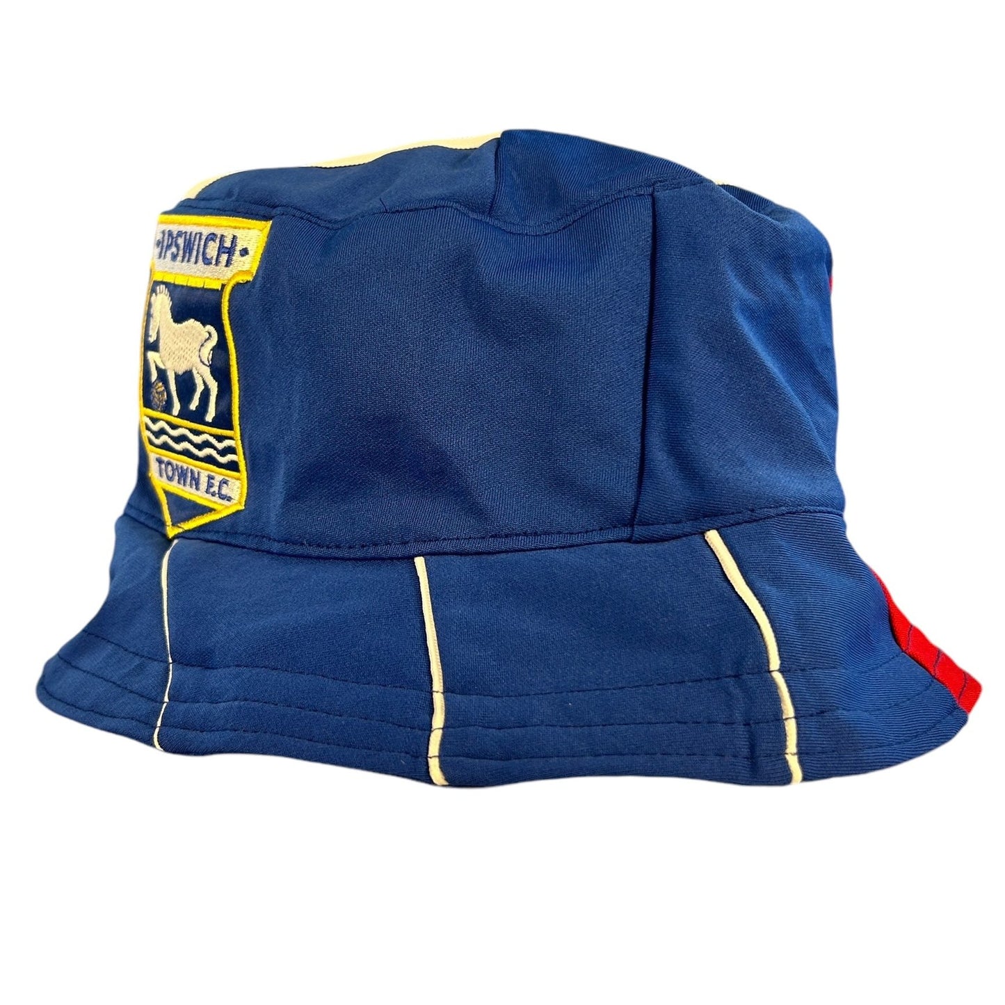 Ipswich Town 84/85 Upcycled Home Shirt Bucket Hat (Score Draw)