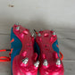 Memphis Depay Match Worn Football Boots - Blue/ Pink