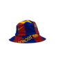 Barcelona Upcycled Messi Shirt Bucket Hat - Reversible