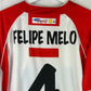 U. D. Almeria 2007-2008 Player Issue Home Shirt - Medium - Felipe Melo 4