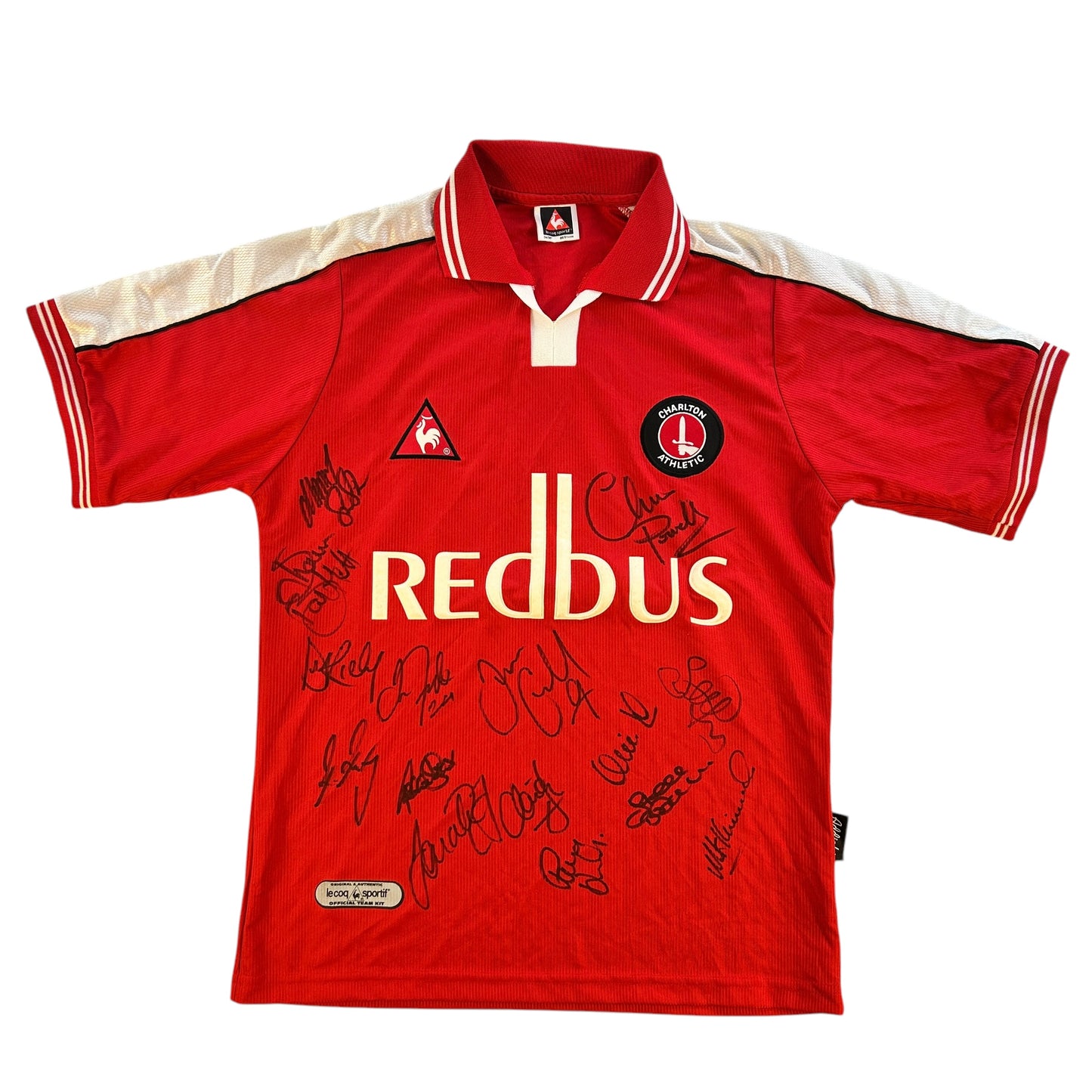 Charlton Athletic 2000/2001 Home Shirt - Squad Signed