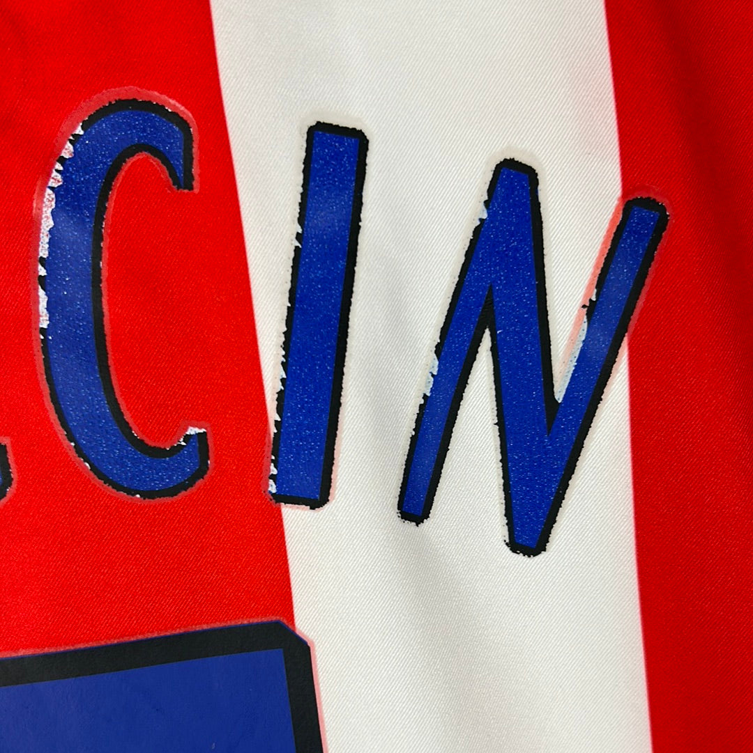 Atletico Madrid 2005/2006 Player Issue Home Shirt - Luccin 5