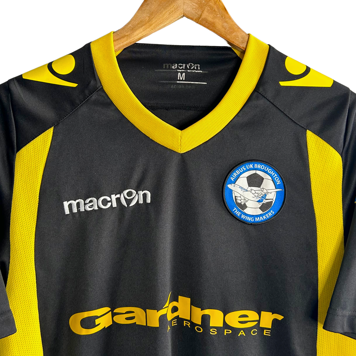 2013-14 Airbus UK Broughton Match-Worn Away Shirt - M