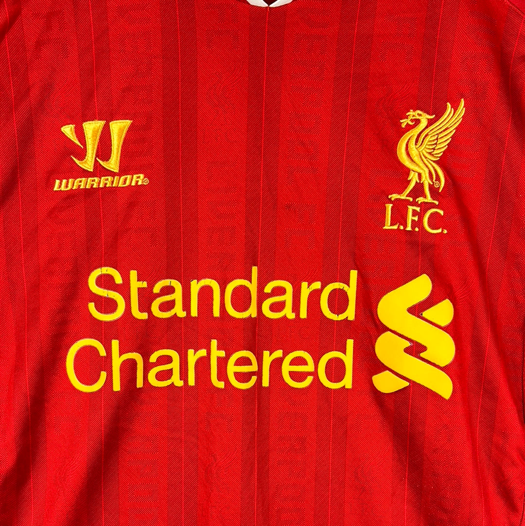 Liverpool 2013 2014 Home Shirt Official Warrior Shirt Casual Football Shirts