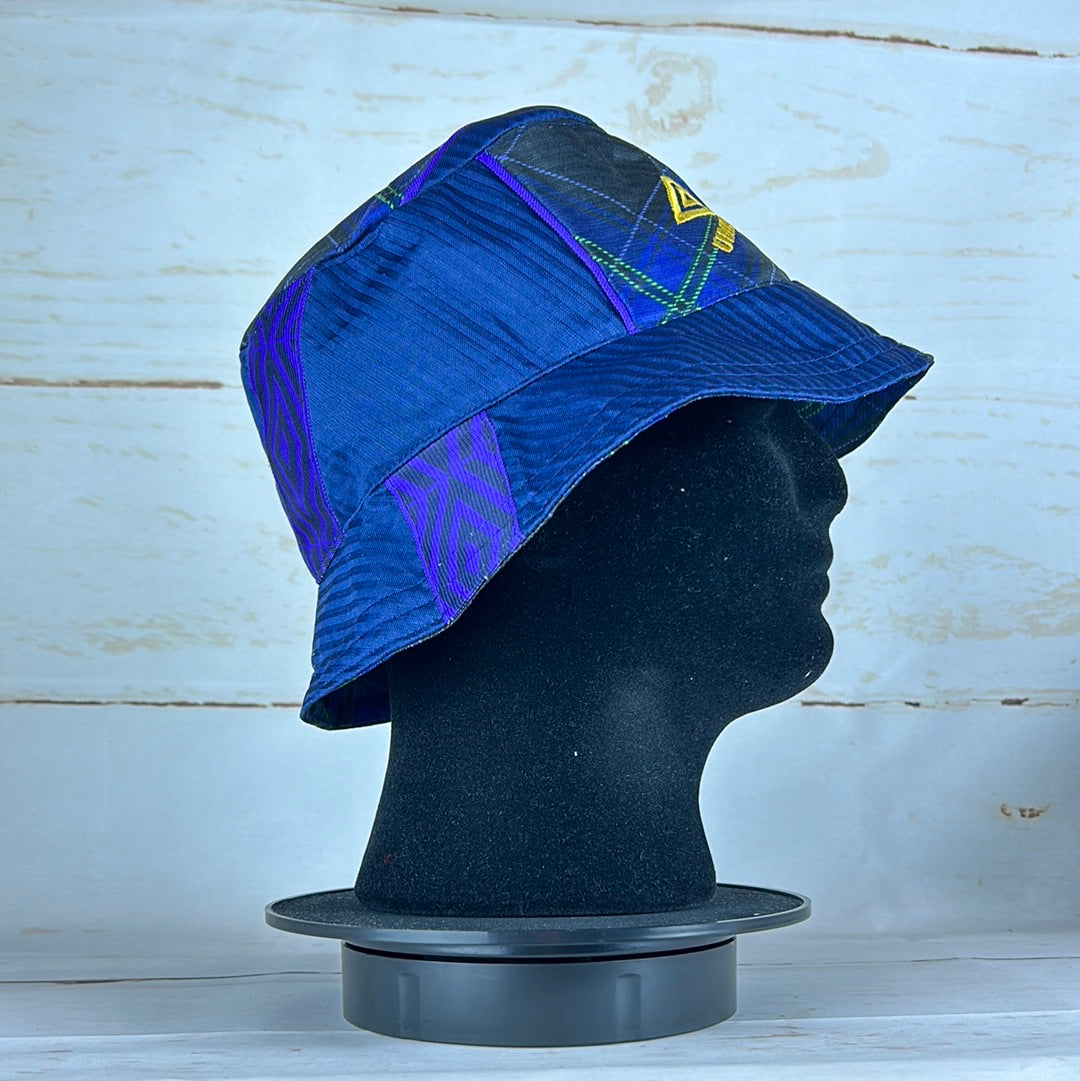 Scotland 1994 Upcycled Home Shirt Bucket Hat